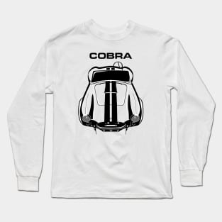 Shelby AC Cobra 427 - Black Stripes Long Sleeve T-Shirt